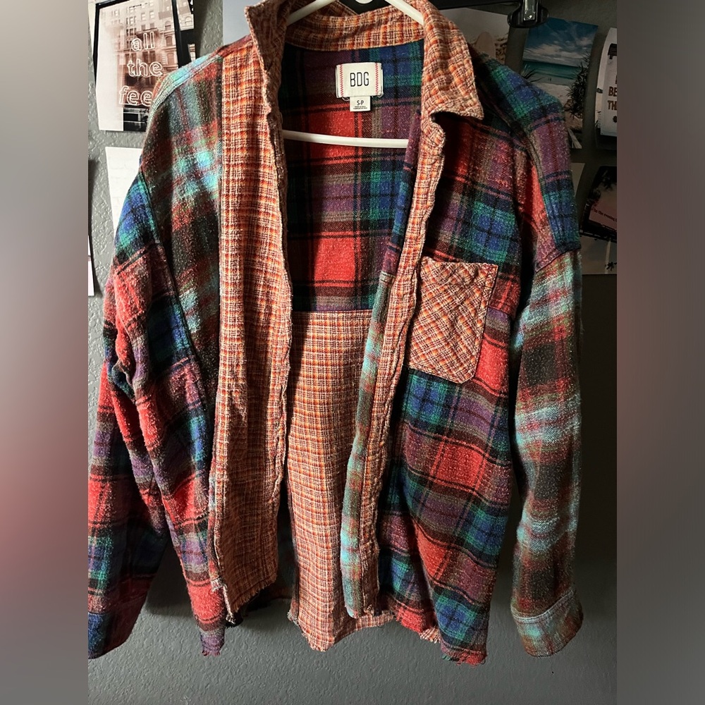 Urban outfitters flannel shirt